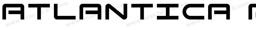 Atlantica Regular字体转换